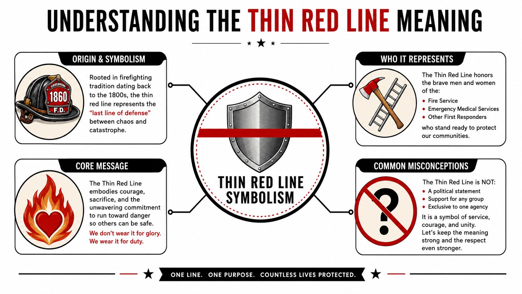 Understanding the Thin Red Line Meaning
