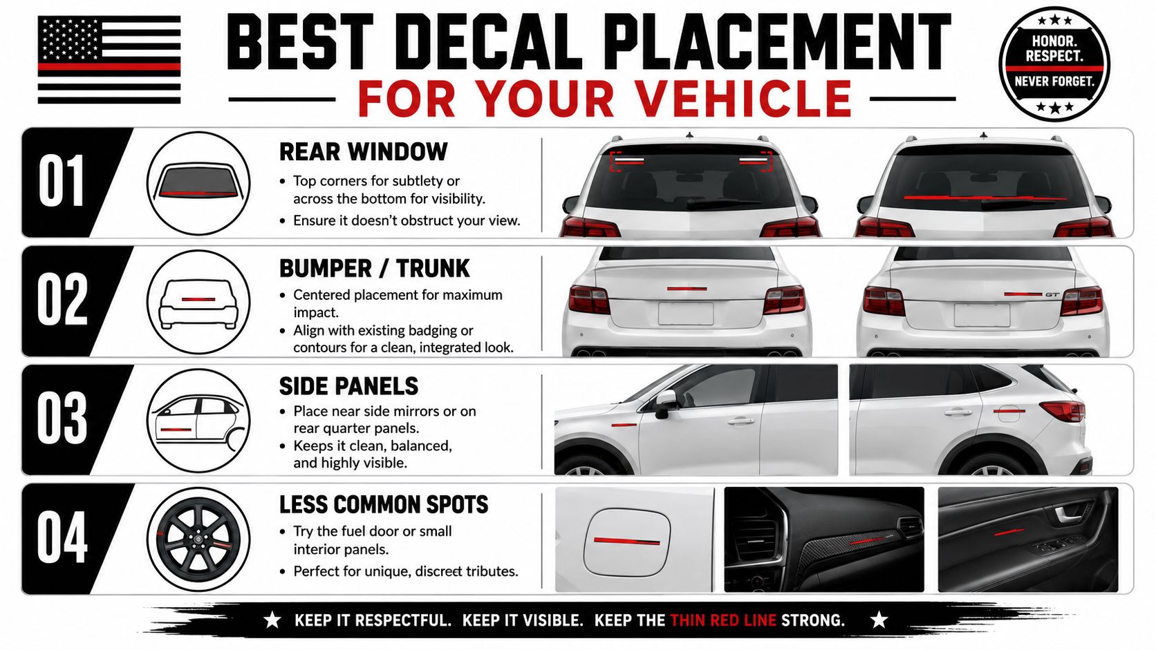 Best Decal Placement for Your Vehicle