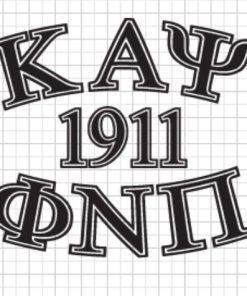 Logo-style text reading 'KAY' above and 'ФНП' below with the year '1911' centered, on a grid background.
